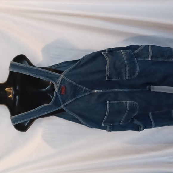 Five Brother Denim Overalls, 38x32 - Picture 5 of 8